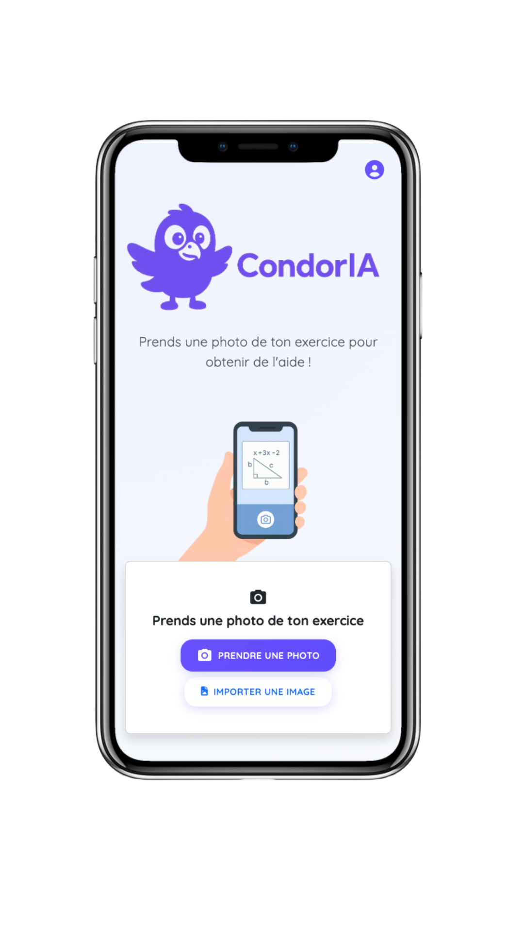 Capture d'écran de l'application